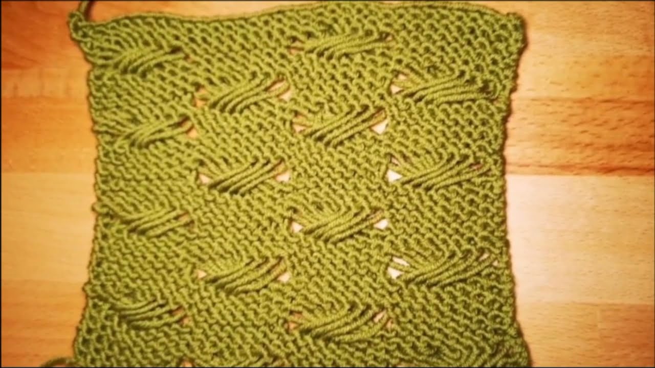 Unser Türchen Nr 10 für euch, Criss Cross Muster Stricken
