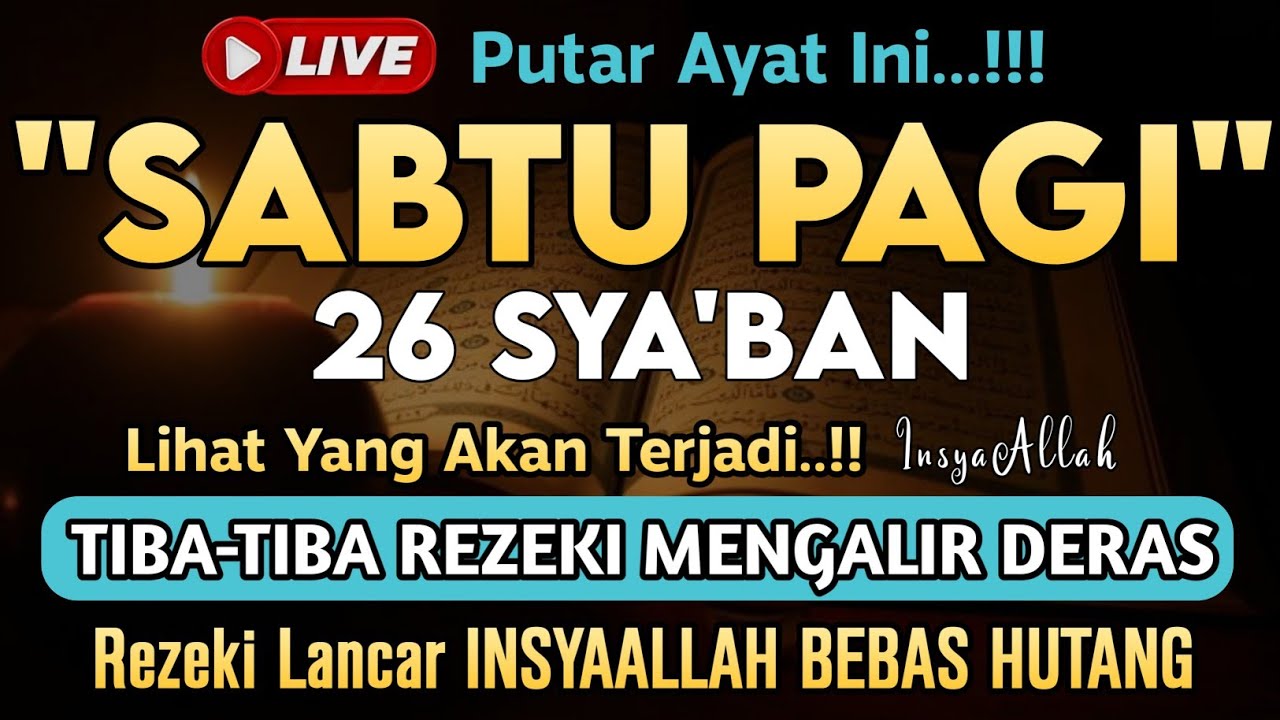 🔴LANGSUNG DIKABULKAN..‼️CUKUP PUTAR SEKALI DAN DENGARKAN, 100 RIBU MALAIKAT TURUN | REZEKI LANCAR