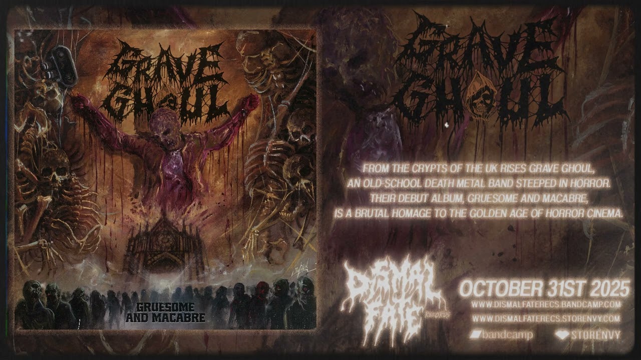 GRAVE GHOUL - Gruesome And Macabre (FULL ALBUM 2025)