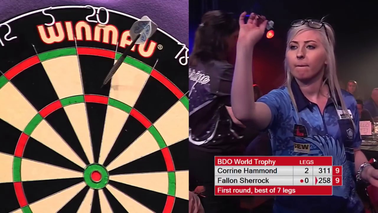 Sherrock против Hammond Darts Ladies World Trophy 2017, раунд 1