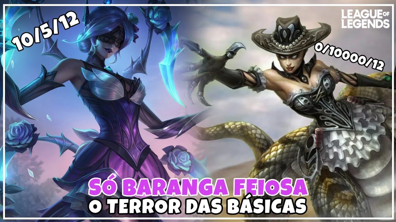 MEU FURICO FEIO NÃO ME FAZ MENOS MULHER - Cassiopeia e Elise  - League Of Legends