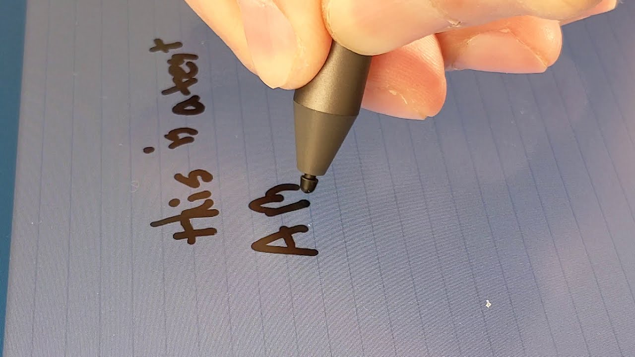 Lenovo USI Pen: Note-Taking! (Close-Up Look)