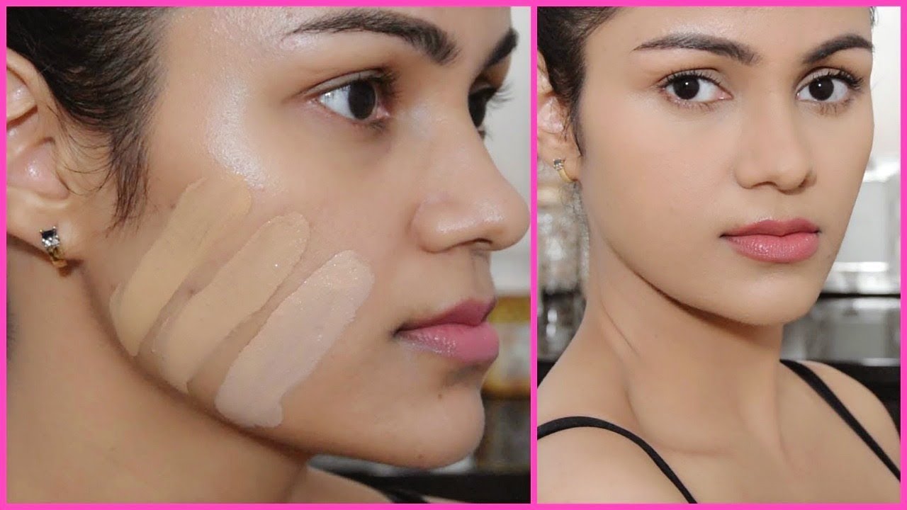 फाउंडेशन का सही चुनाव कैसे करें How To Choose Right Shade Of FOUNDATION In Hindi| Demo + Tips