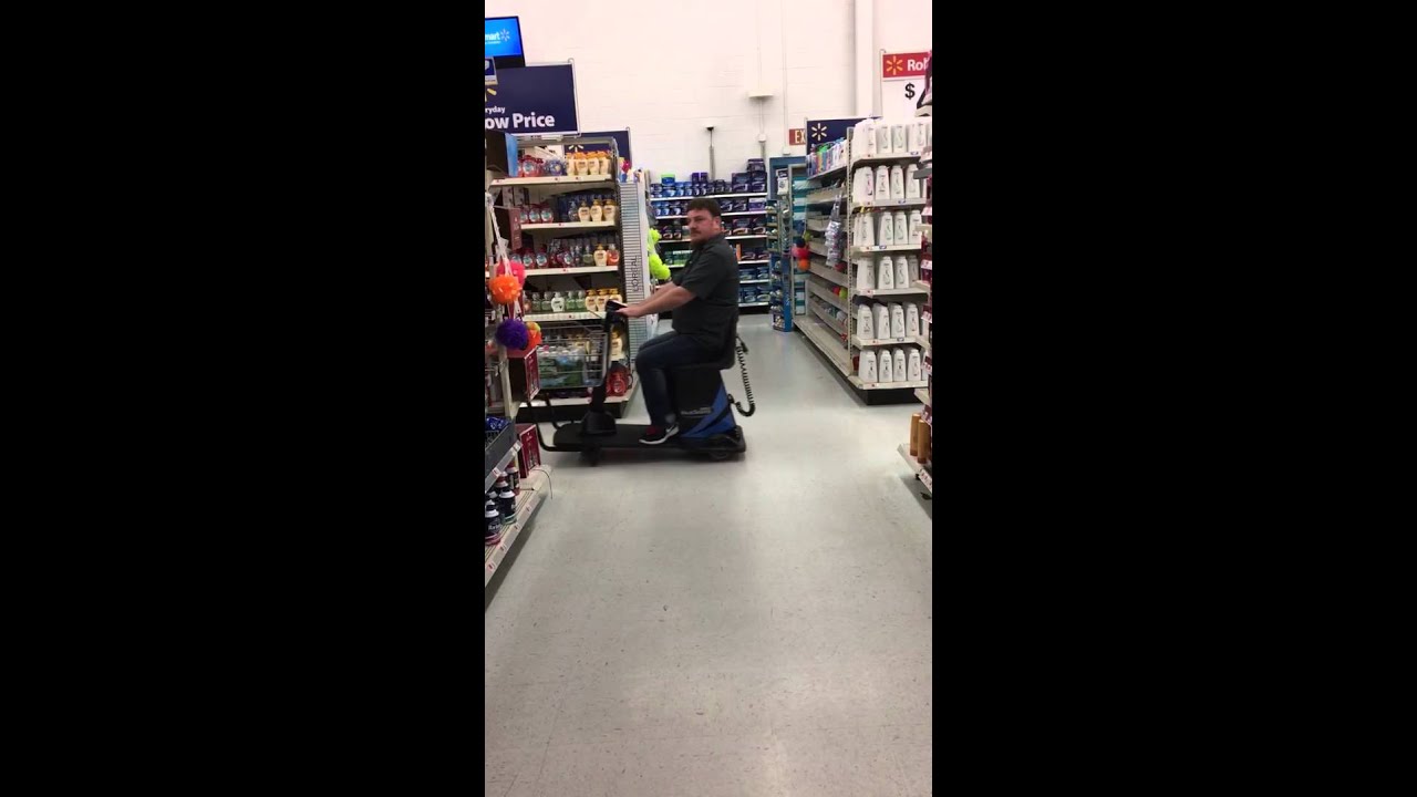 Walmart scooters are the shit Part 1