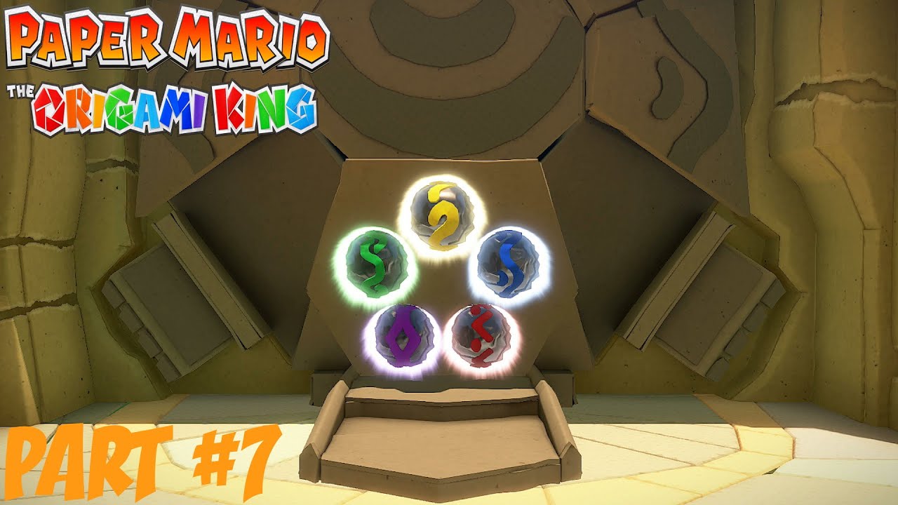 Paper Mario: The Origami King - Part 7: Acquiring the Shell Stones!