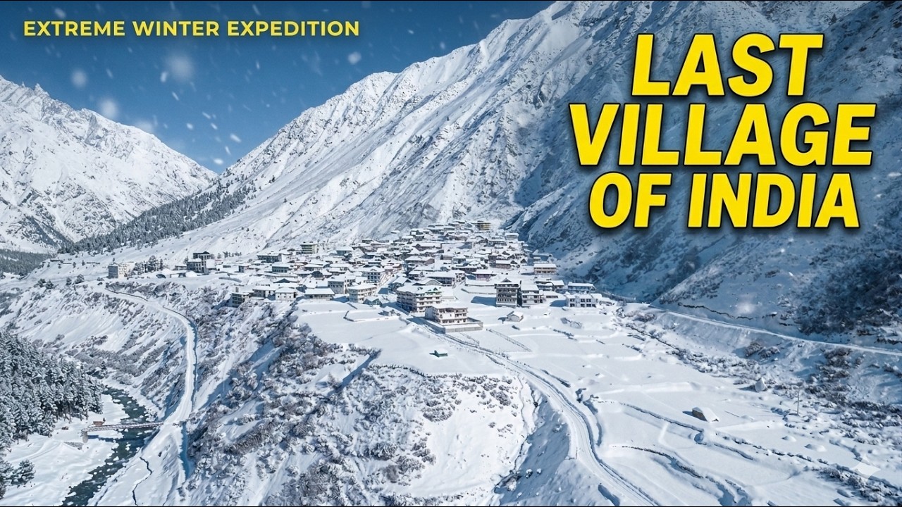 I Reached Last Village Of India! 🇮🇳 | Chhitkul-2026 | Winter Expedition|
