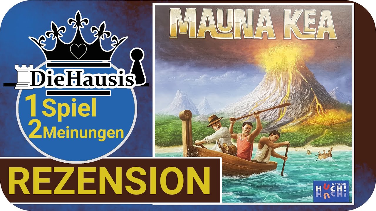 MAUNA KEA  Brettspiel Rezension // 1 Spiel 2 Meinungen  [1 Review ] - DieHausis
