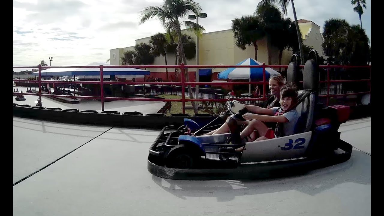 Boomers Go Karts Bumper Cars and Bumper Boats POV Camera!