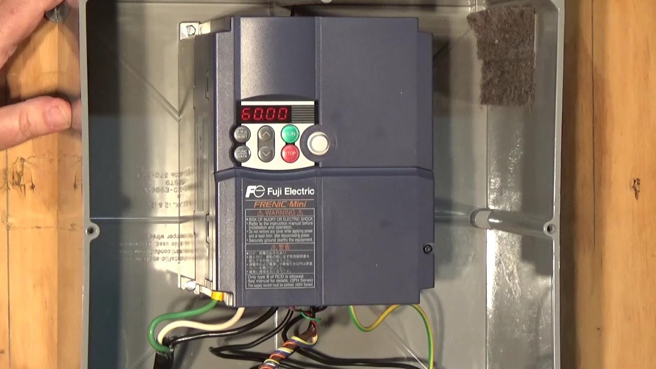 How to:   VFD with a drum Switch