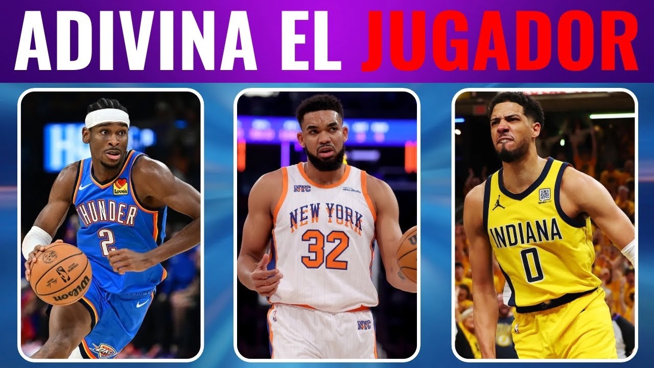 Adivina el JUGADOR de la NBA 🏀 - #nbaplayers | JB Quiz