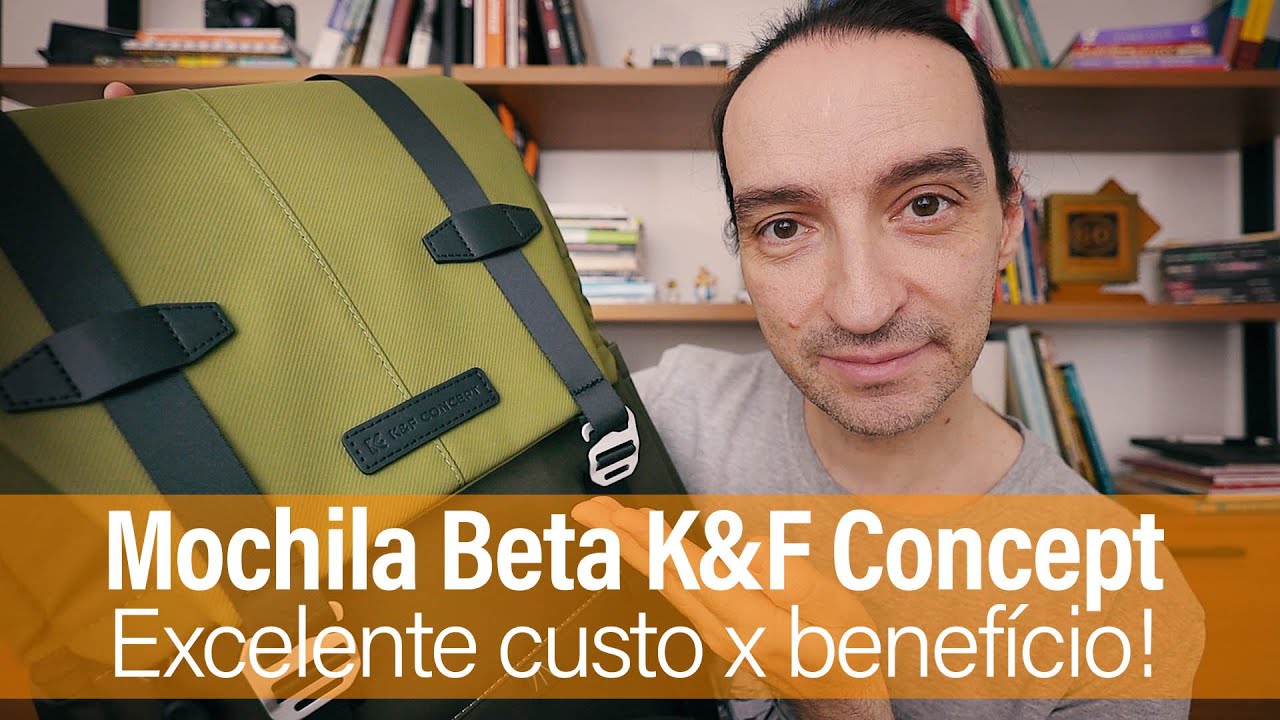 K&F Concept Beta - Uma mochila robusta e com incrível relação custo x benefício.