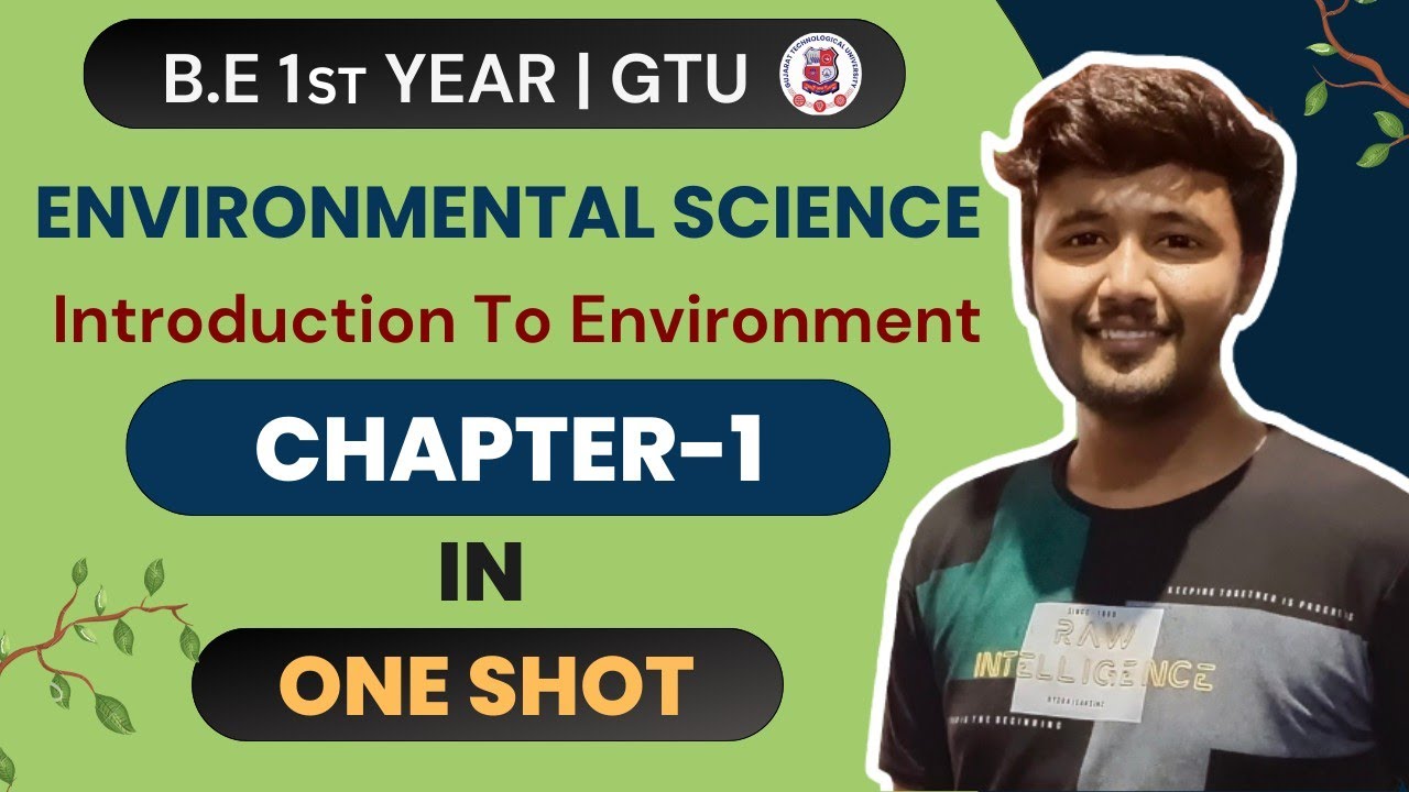 Environmental Science(ES) | Chapter-1 IMP | GTU 1st Year