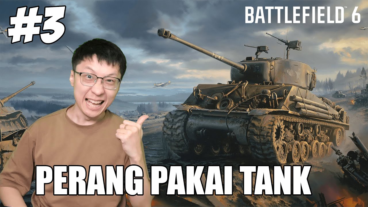 Akhirnya Perang Pakai TANK!! - Battlefield 6 Indonesia Part 3