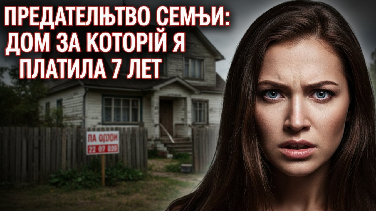 ПРЕДАТЕЛЬСТВО СЕМЬИ: ДОМ ЗА КОТОРЫЙ Я ПЛАТИЛА 7 ЛЕТ