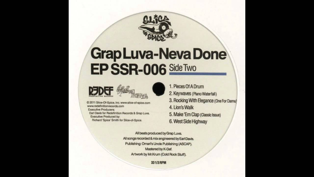 Grap Luva - Pieces of A Drum (2011) (Instrumental)