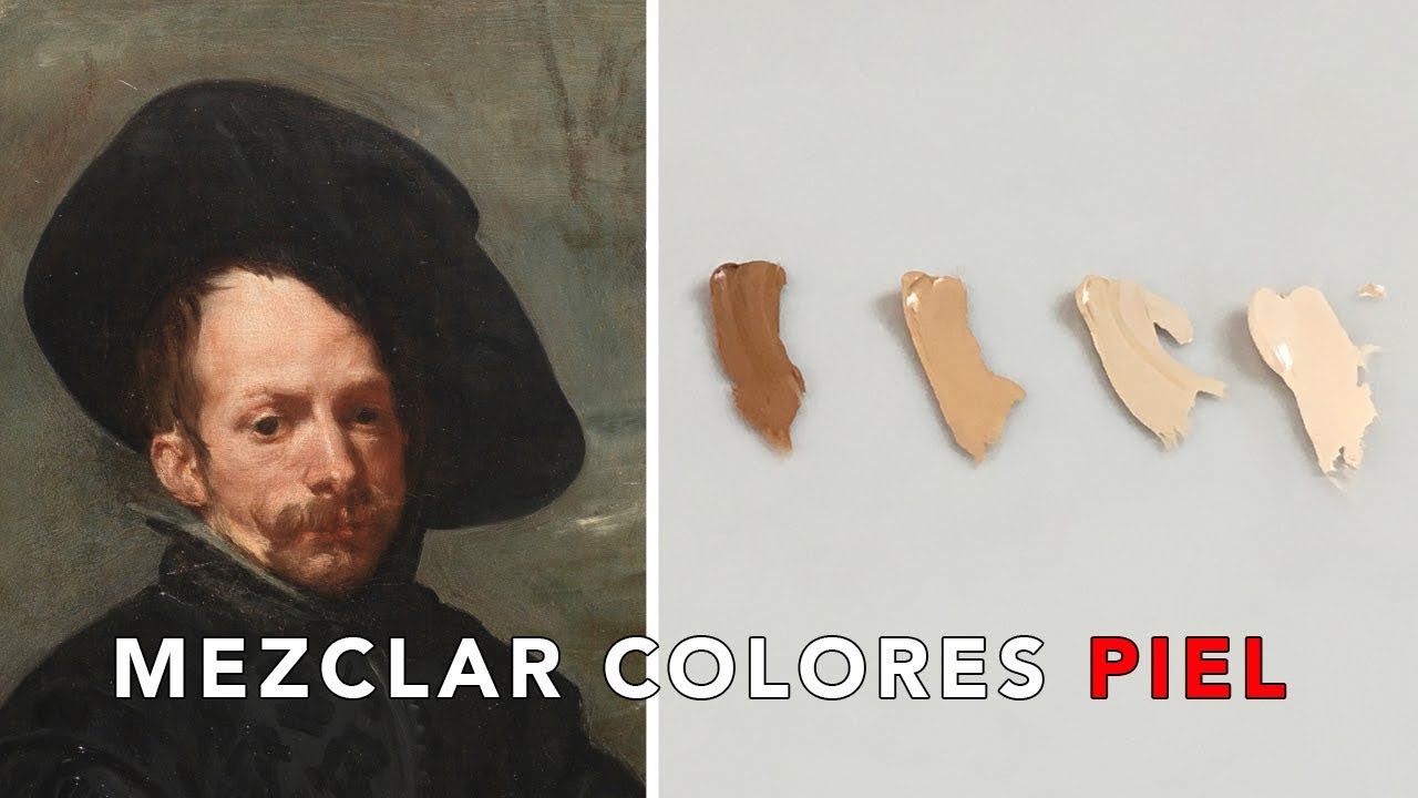 CÓMO HACER COLOR PIEL CON ÓLEO | Mezcla de colores para retrato