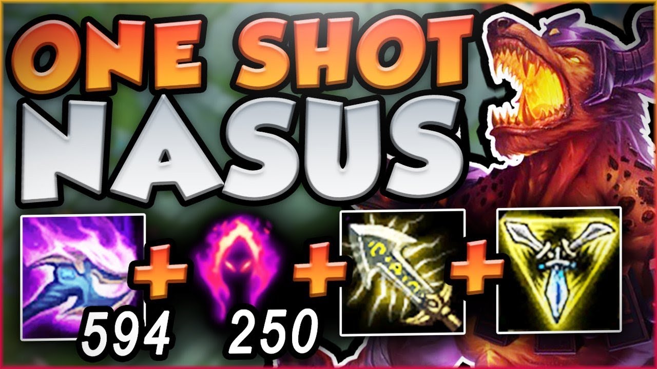 WACK-A-MOLE NASUS BUILD! ONE SHOT EVERY ENEMY! NASUS SEASON 8 TOP GAMEPLAY! - League of Legends