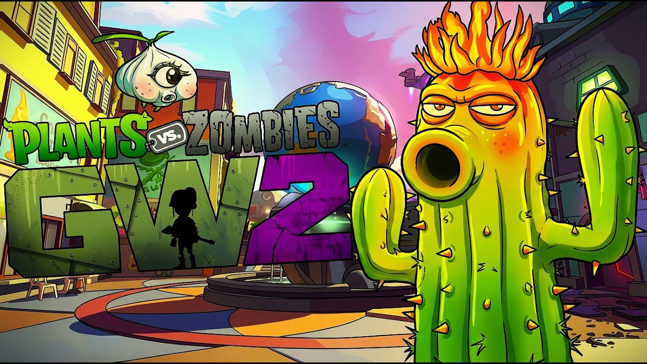 JUEGO CON EL CACTUS DE FUEGO, REVIENTO!! | PVZGW2