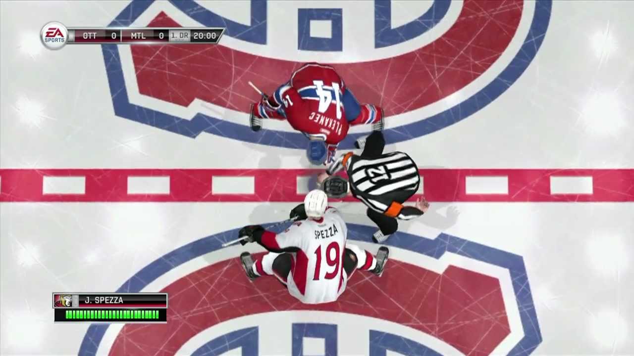 NHL 12 - Ottawa @ Montreal - Be A Pro - Pro Difficulty