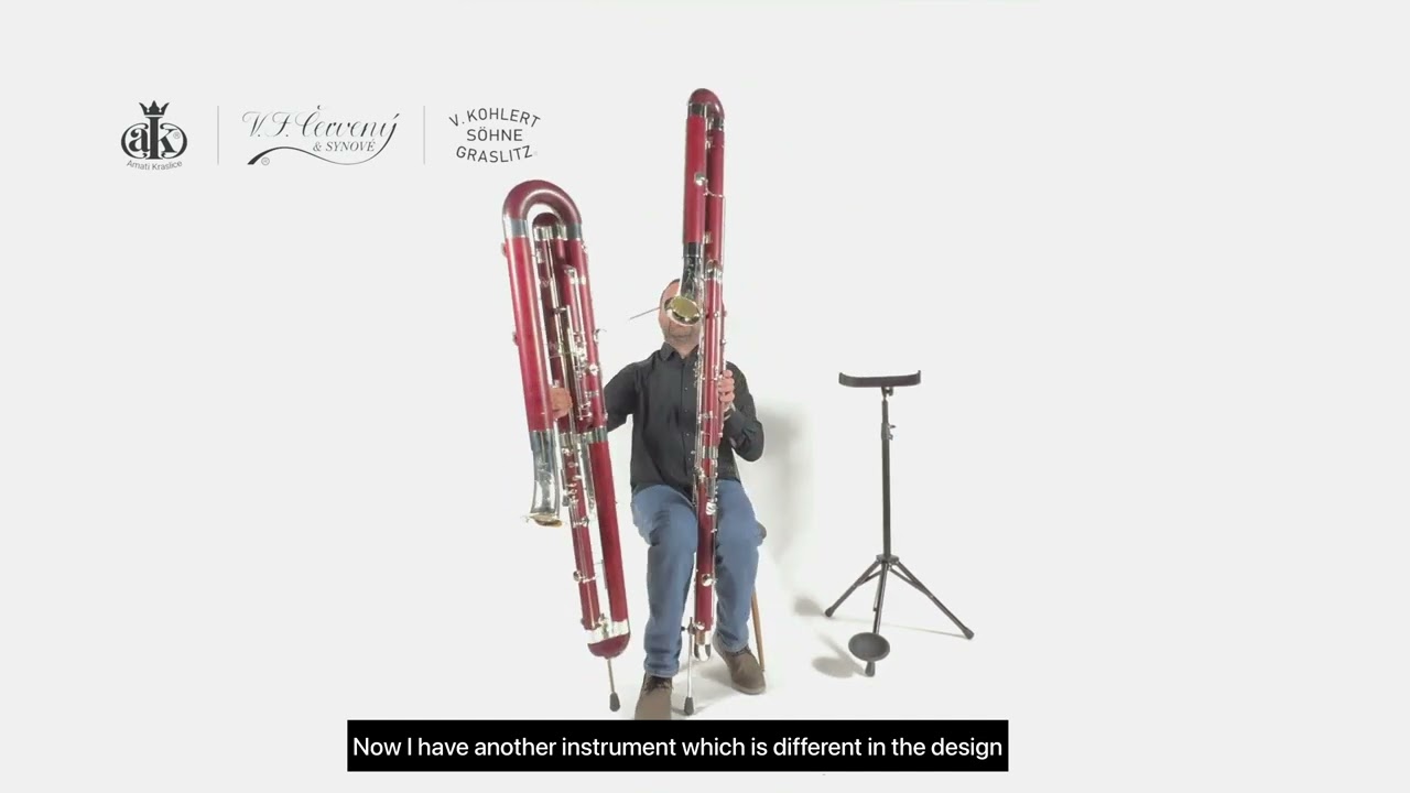 Review of Amati ABN 36 and ABN 38 contrabassoons by Matouš Křiváček