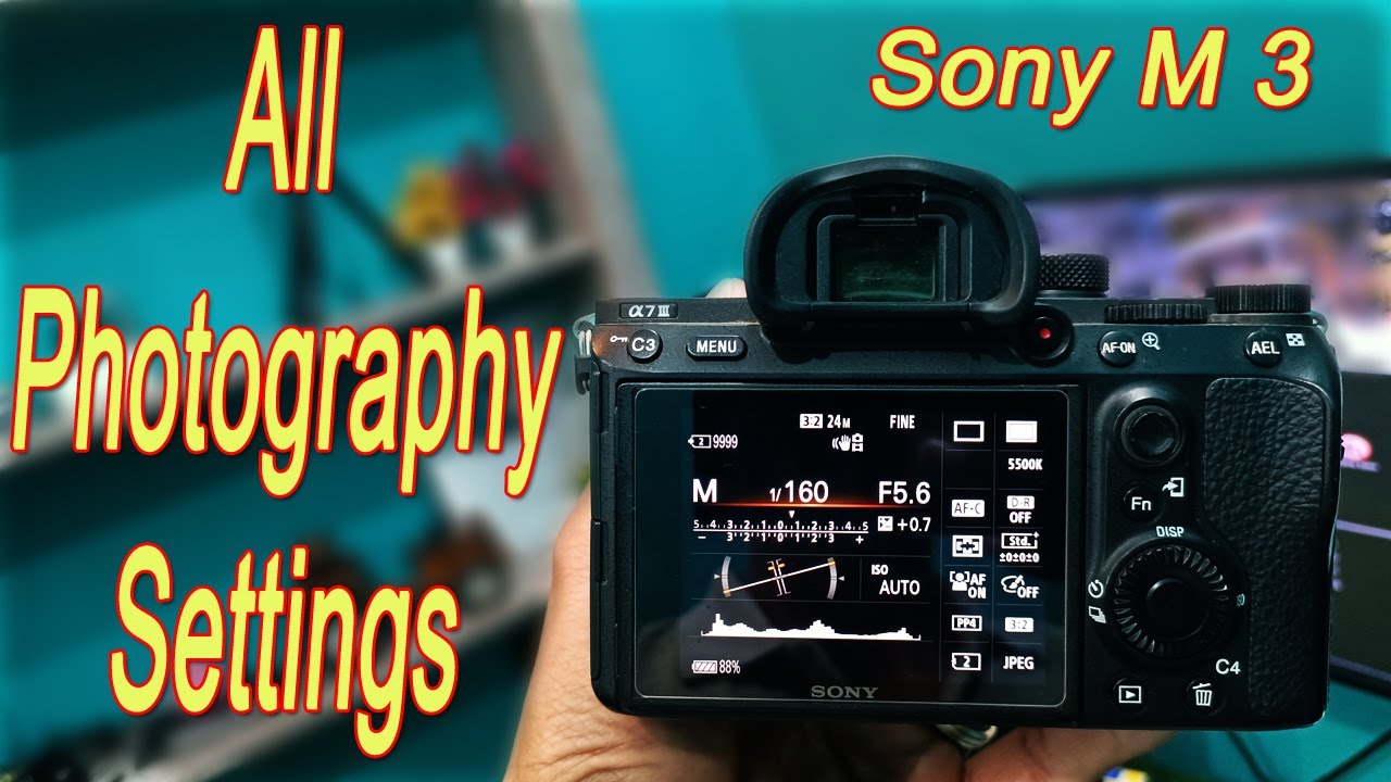 Sony M3 camera Setting Full photography settings in Hindi