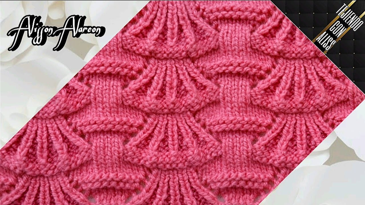 #647 - TEJIDO A DOS AGUJAS / knitting patterns / Alisson . A