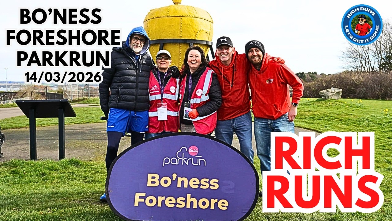 RICH RUNS - BO'NESS FORESHORE PARKRUN - 14/03/2026