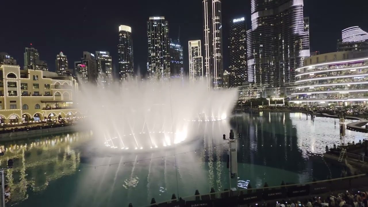 Fontain Dubai ianuarie 2026