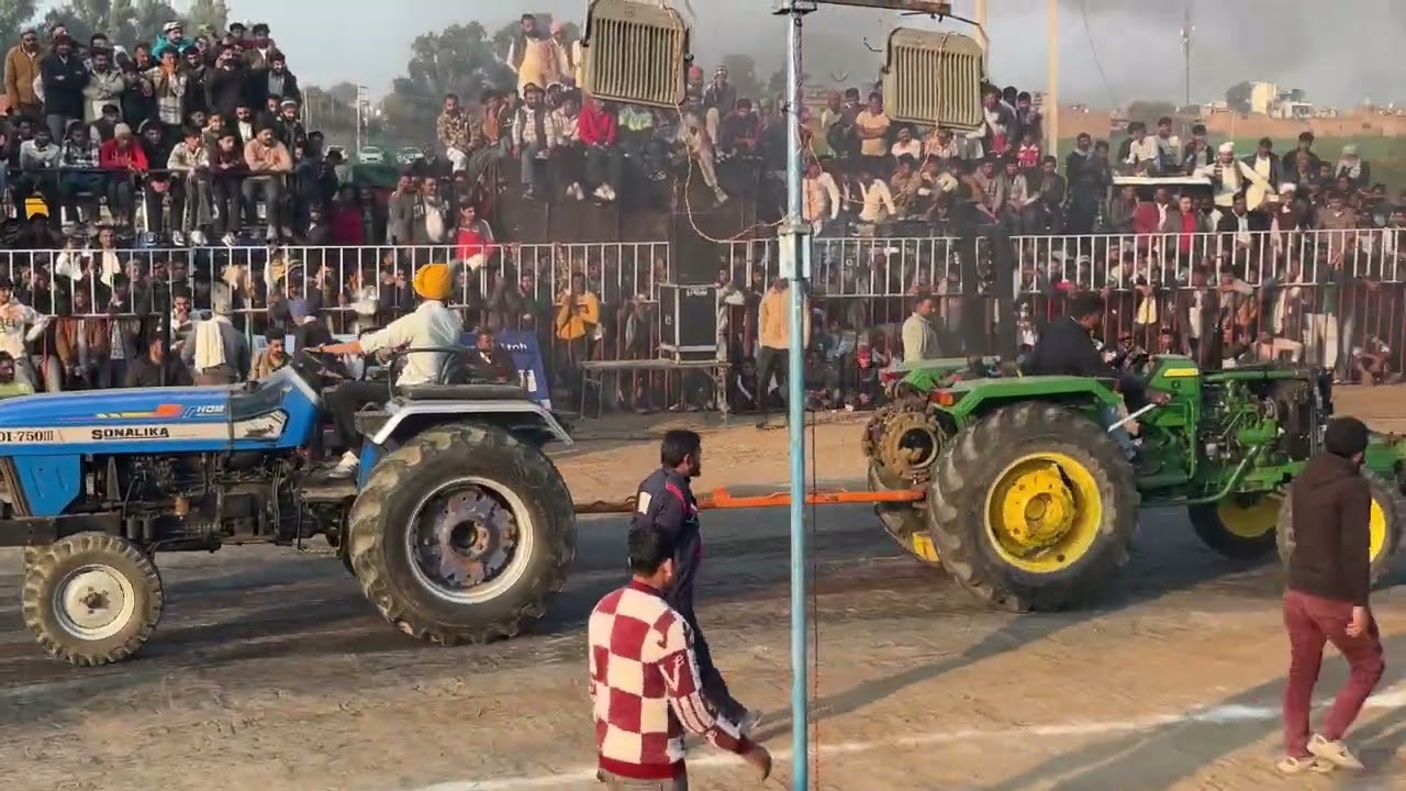 Sirraa match  Mangala tractor tochan || 5210 v/s 750  #makhankhokhar_vlog  