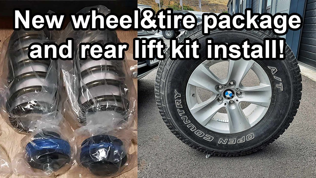 BMW E53 Rear Flatout Suspension Lift Kit Install