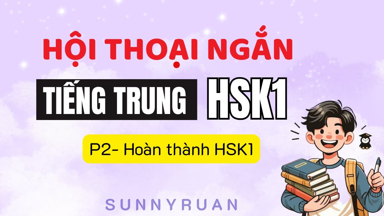Phản Xạ  Hội Thoại Tiếng Trung HSK1- Phần 2 | Dựa theo giáo trình chuẩn HSK1 | THỬ NHÉ!