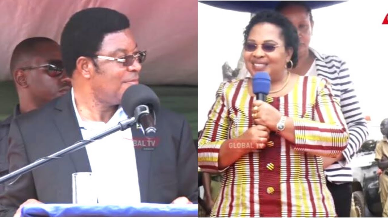 UTAPENDA! WAZIRI MKUU Alivyomuita MKE WAKE Jukwaani - 