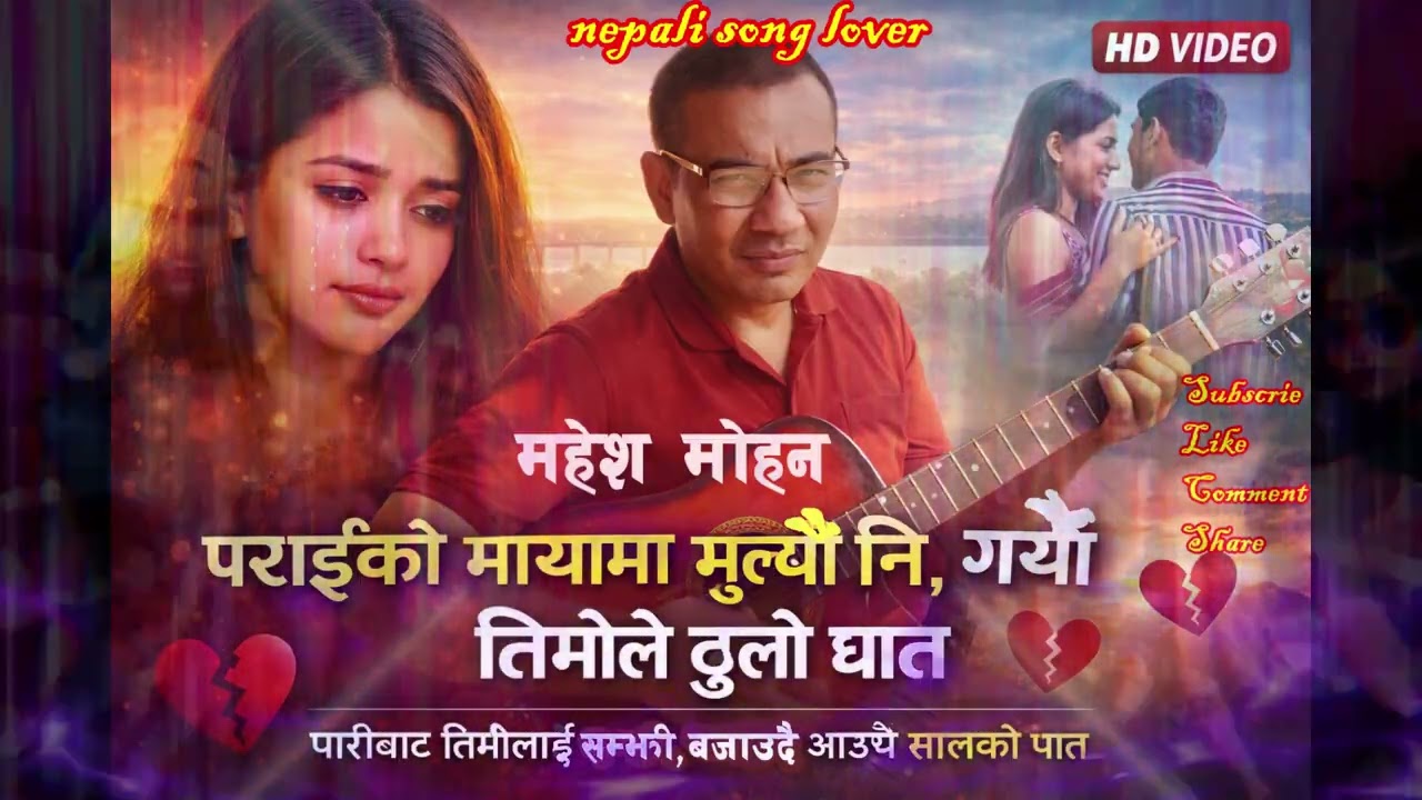 पराईको मायामा भुल्यौ नि | Heart Touching Nepali Life Song 2026 | Kasle Bujhidincha | Emotional Sad