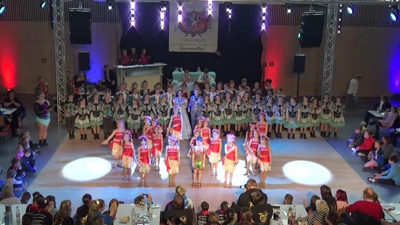 Gardetreffen Vohburg 2024 - Kindergardeteil 1 - FG Germanica Kösching e.V.