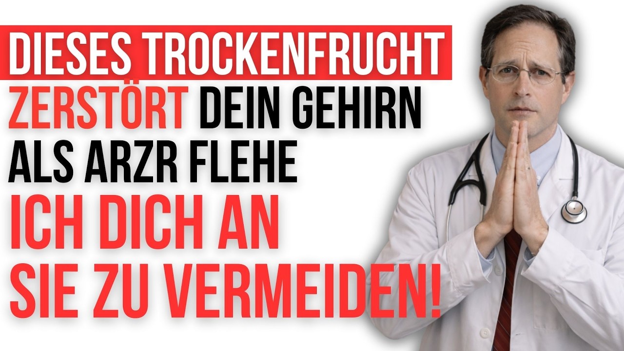 4 Trockenfrüchte, die dein Gehirn schädigen – und 4, die es vor Demenz schützen | Dr Herr Müller