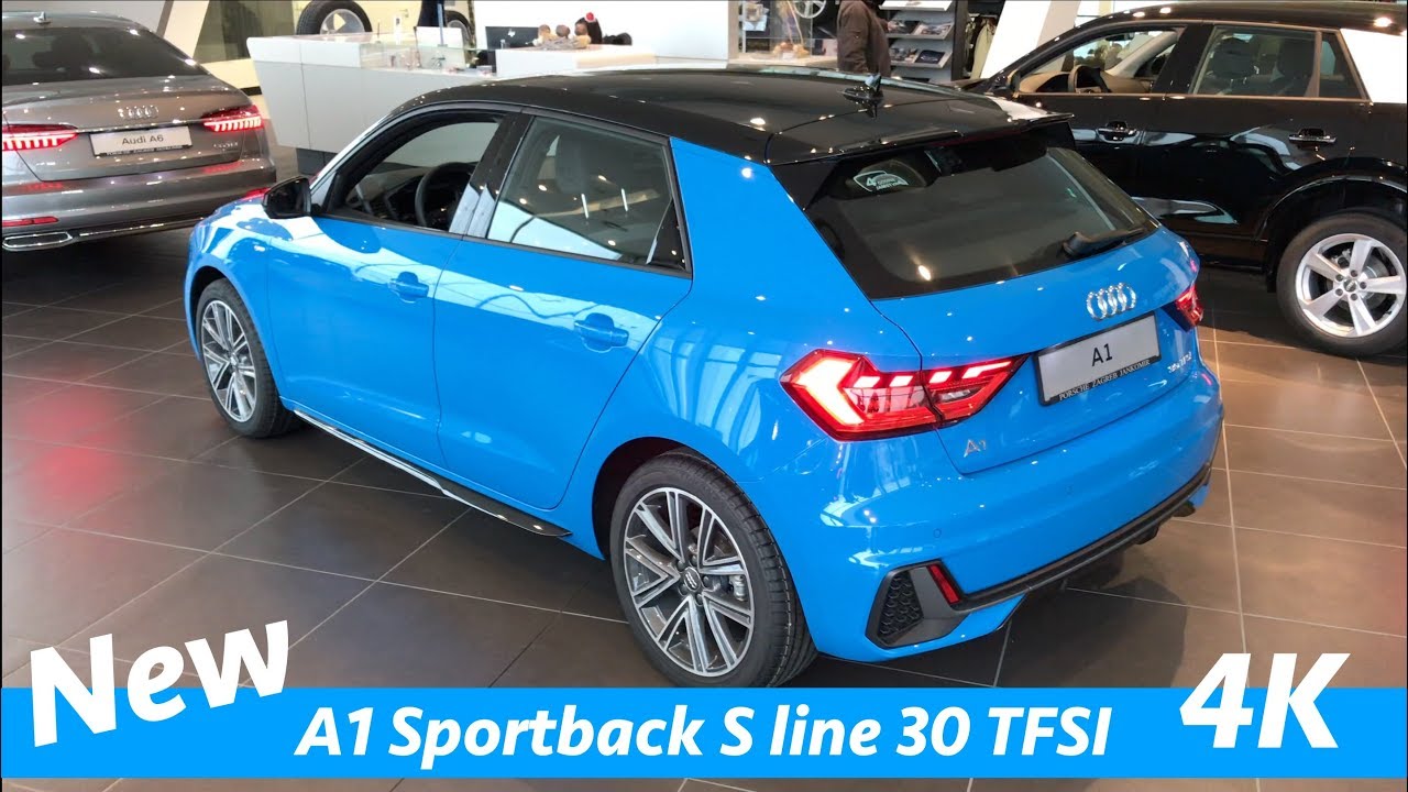Audi A1 Sportback S line 2019 - первый всесторонний обзор в 4K (интерьер - экстерьер)