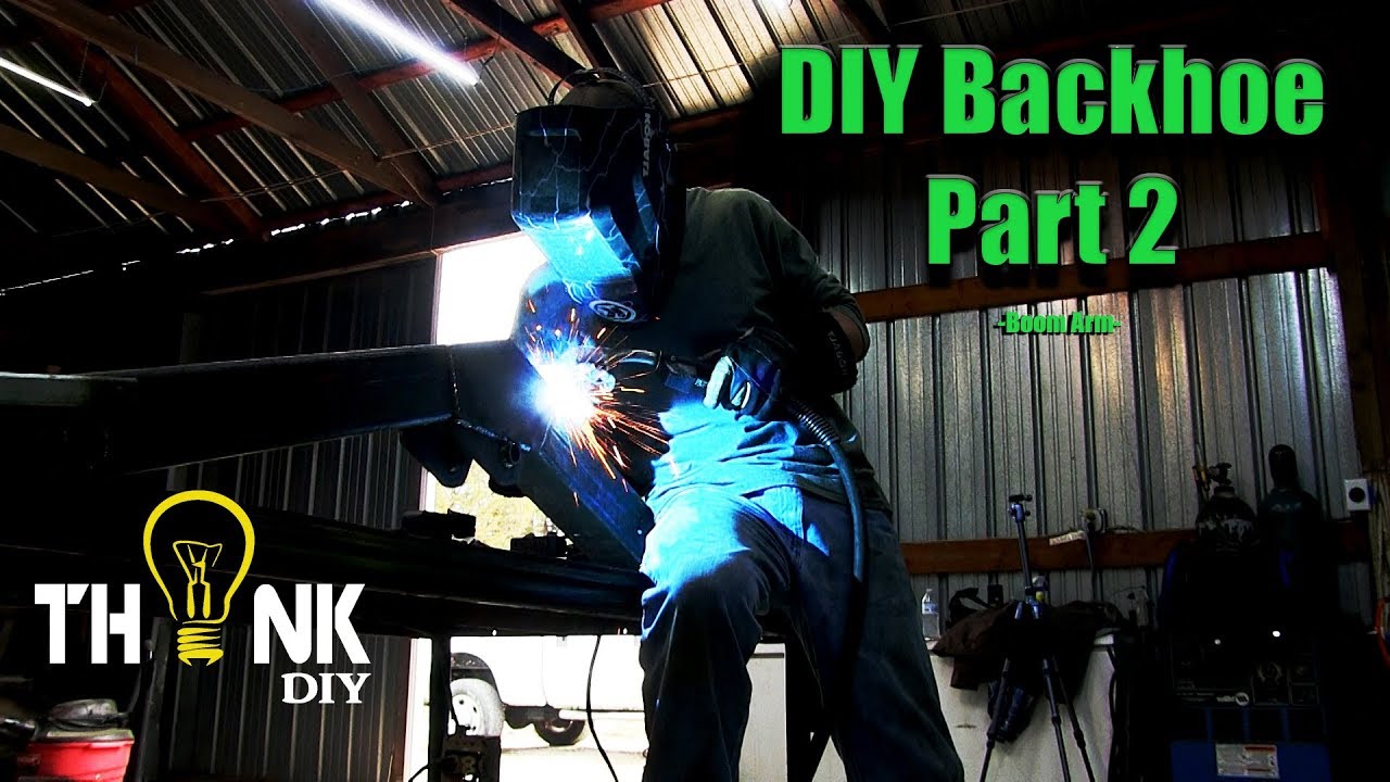 Building a Mini Backhoe for a lawn mower (Part 2)
