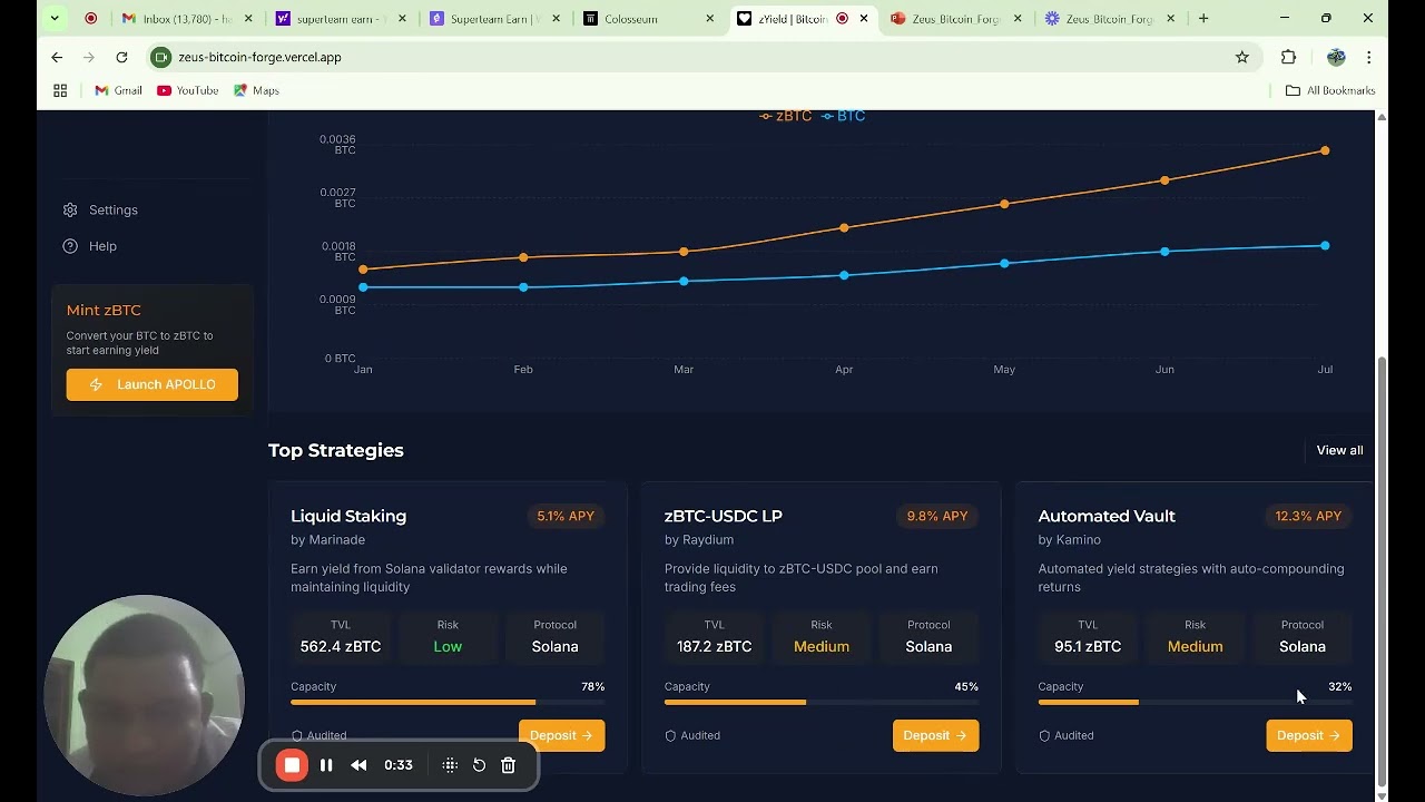 zYield   Bitcoin Yield Optimizer on Solana   15 May 2025 1