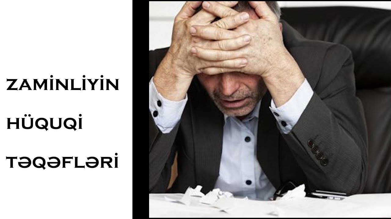 ZAMİNLİKLƏ BAĞLI PROBLEMİNİZ VAR?