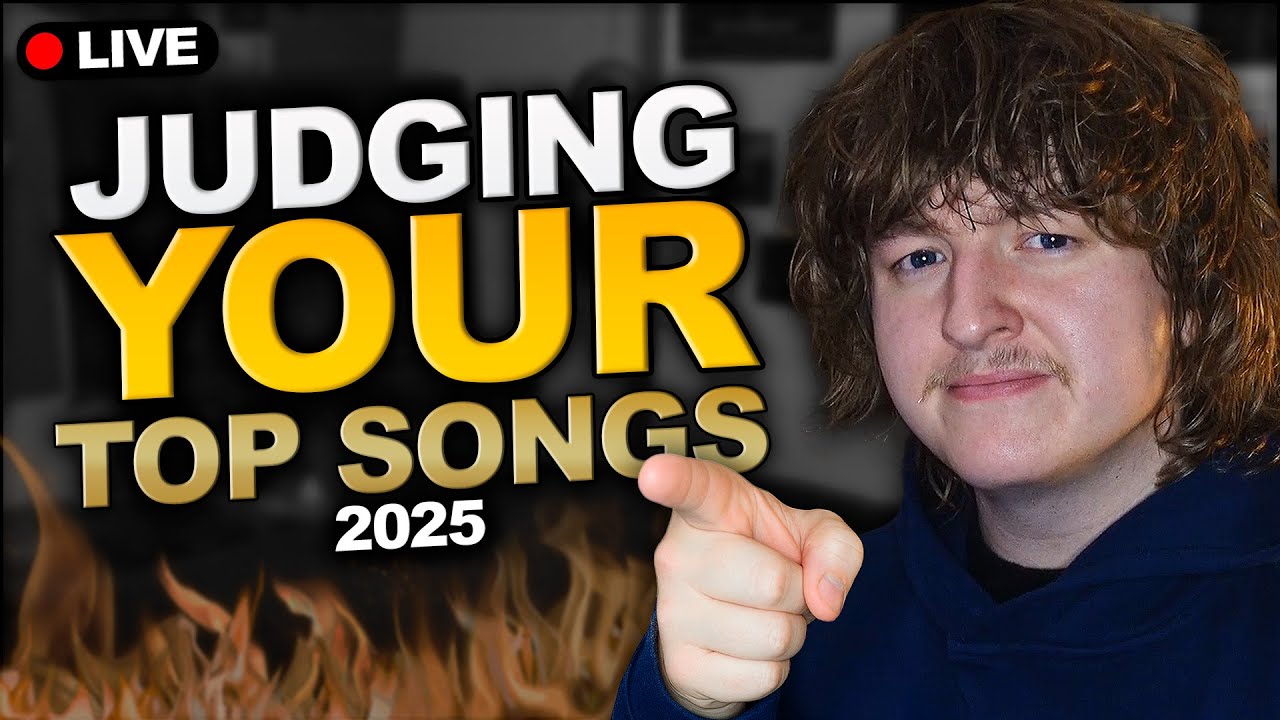 Reacting to YOUR TOP SONGS from 2025 😱 (Submit songs!)
