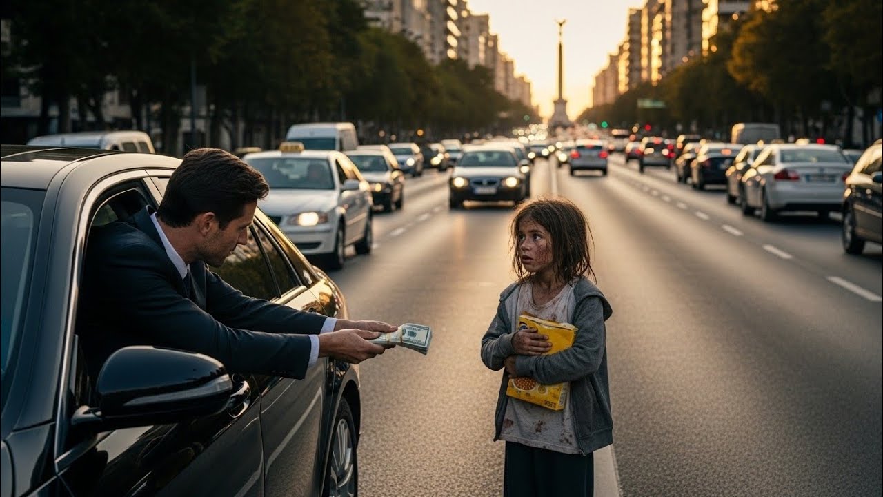 Le Compró Algo a una Niña de la Calle… Pero Jamás Imaginó que Era su Propia Hija