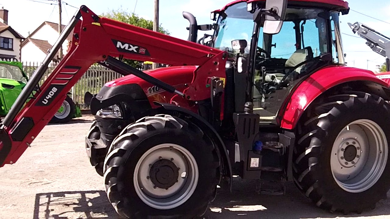 Case Luxxum 110 c/w MX U308 loader