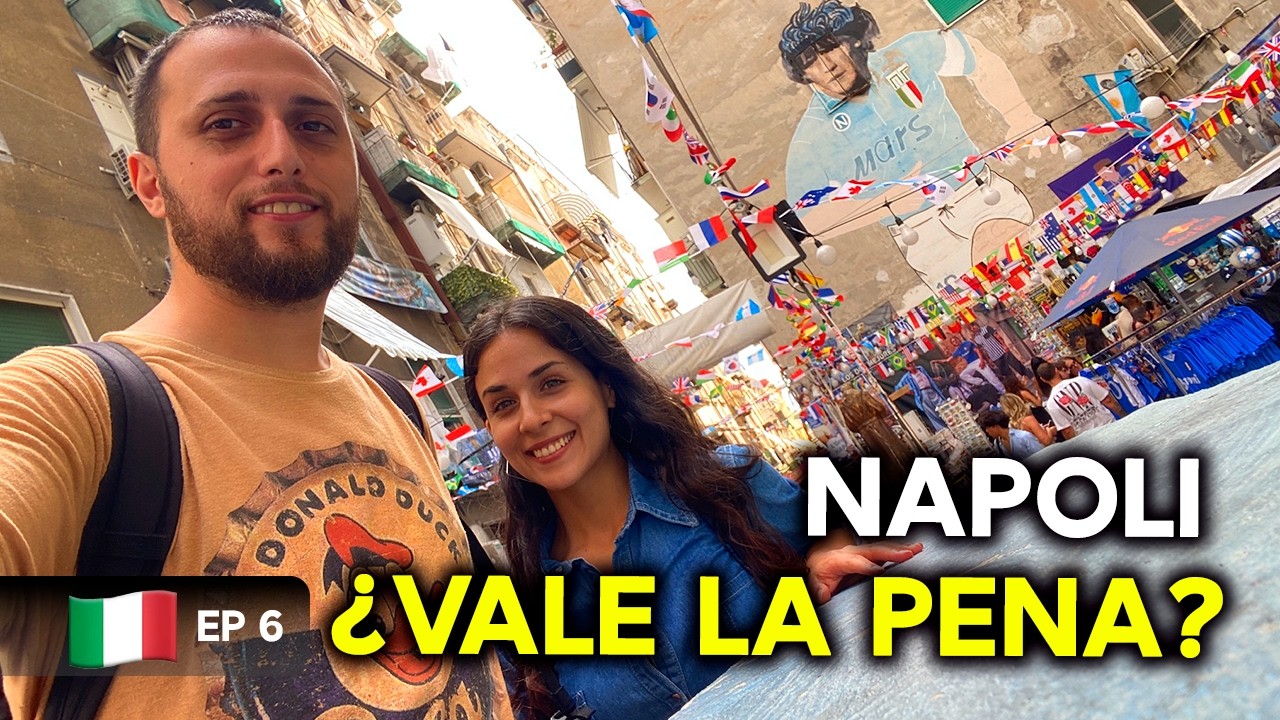 Así es la ciudad mas CAÓTICA de EUROPA  🇮🇹 | Nápoles, Italia