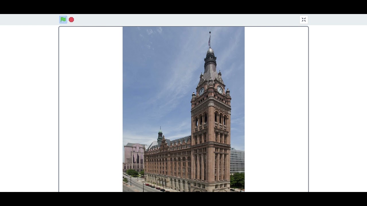 Milwaukee City Hall Strikes 12 o'clock on Scratch