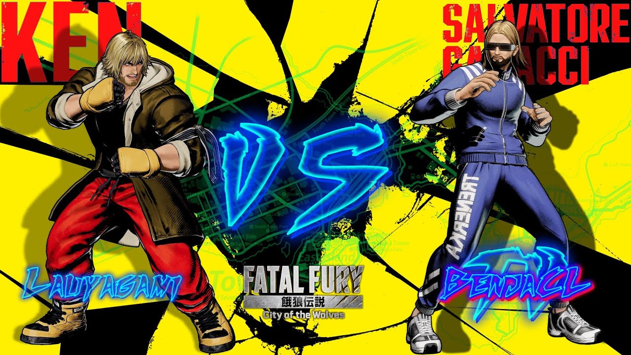 Fatal Fury: CotW - [Ken Masters] LauYagami (SSS-V) vs [Salvatore Ganacci] BenjaCL (S-V) #2