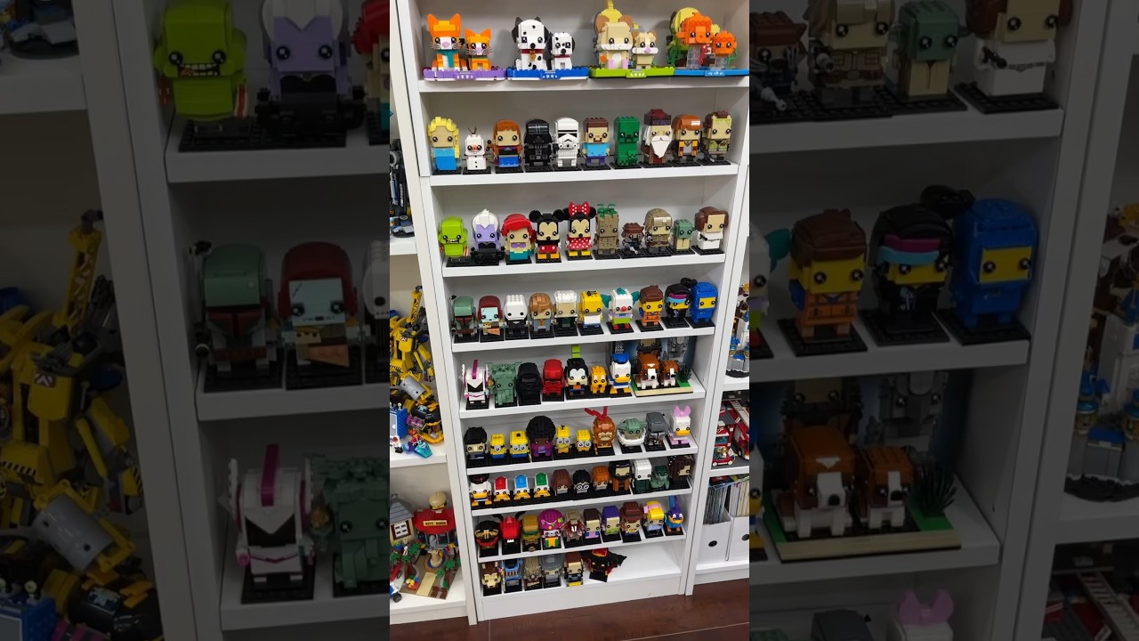 Моя коллекция #LEGO BrickHeadz! #legocollection #brickheadz #legoset #legoparts