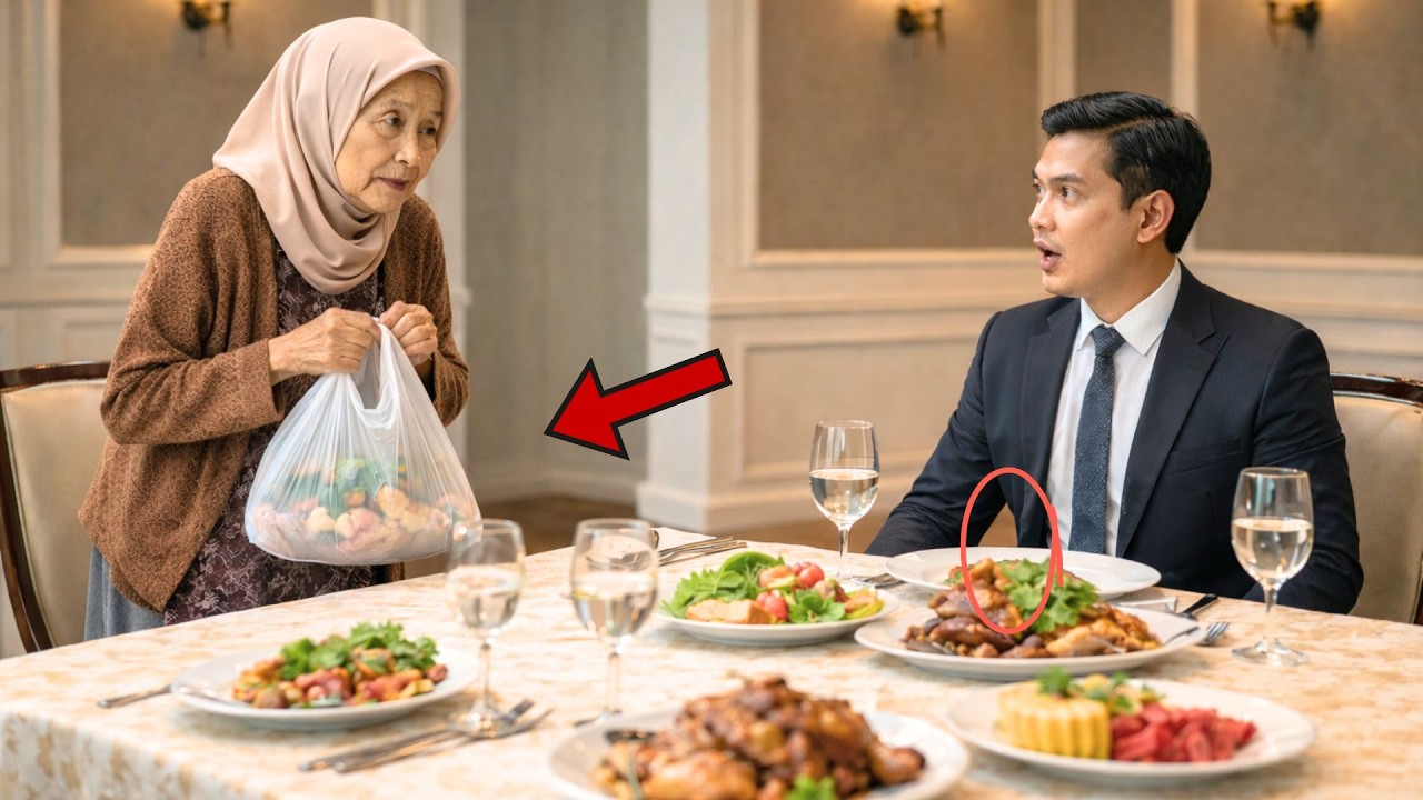 Tuan, Bolehkah Saya Minta Sisa Makananya untuk Buka Puasa Nenek