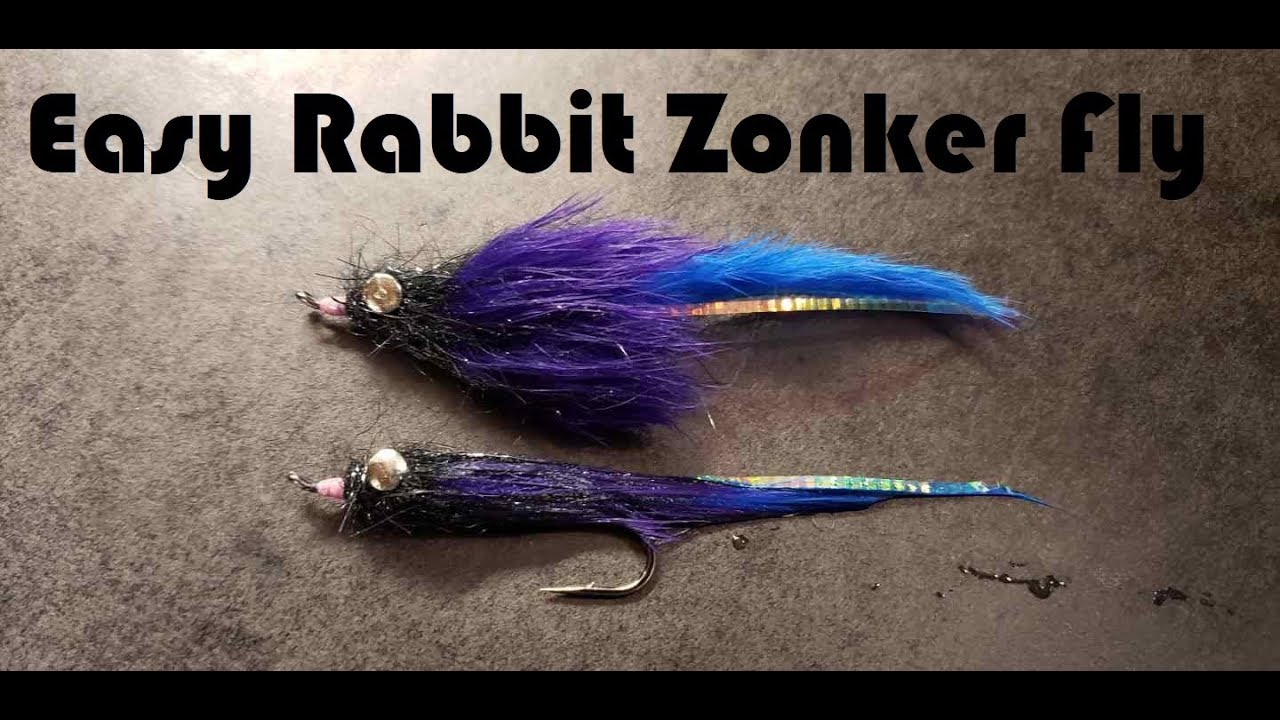 Friday Night Flies - Easy Rabbit Zonker Fly