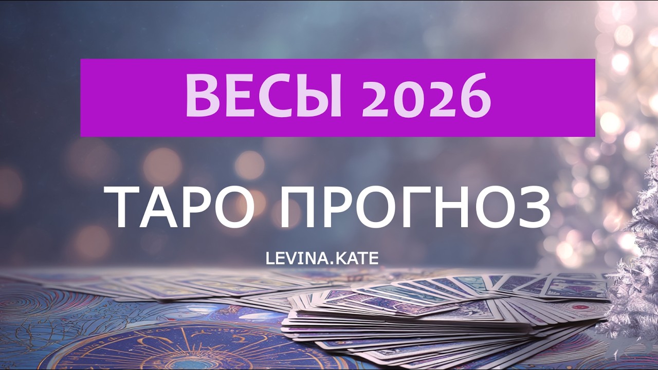 ВЕСЫ 2026 ТАРО ПРОГНОЗ