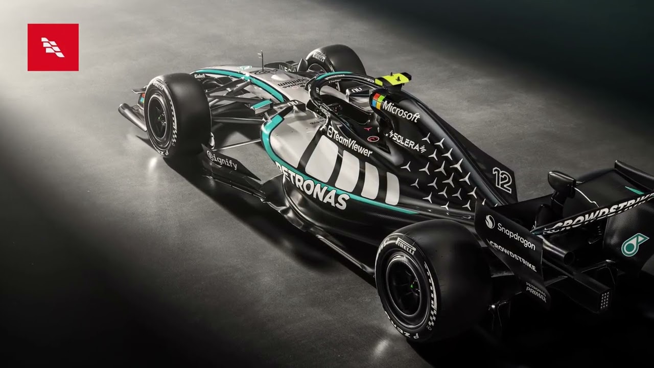 First Look at the 2026 Mercedes W17 F1 Car